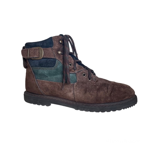 COPY - Vintage Canyon Country Brown Suede Leather Lace-Up Hiking Boots Ankle Bo… - Picture 2 of 15